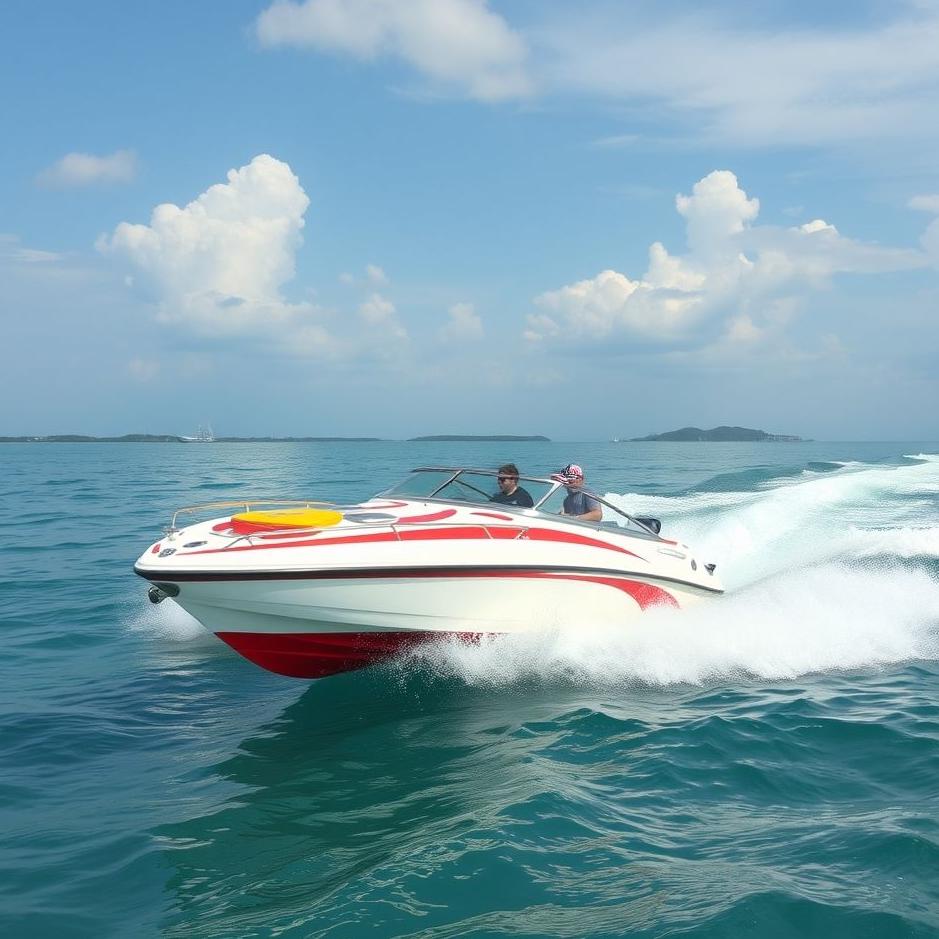 Dream : Getting on a speed boat in a dream