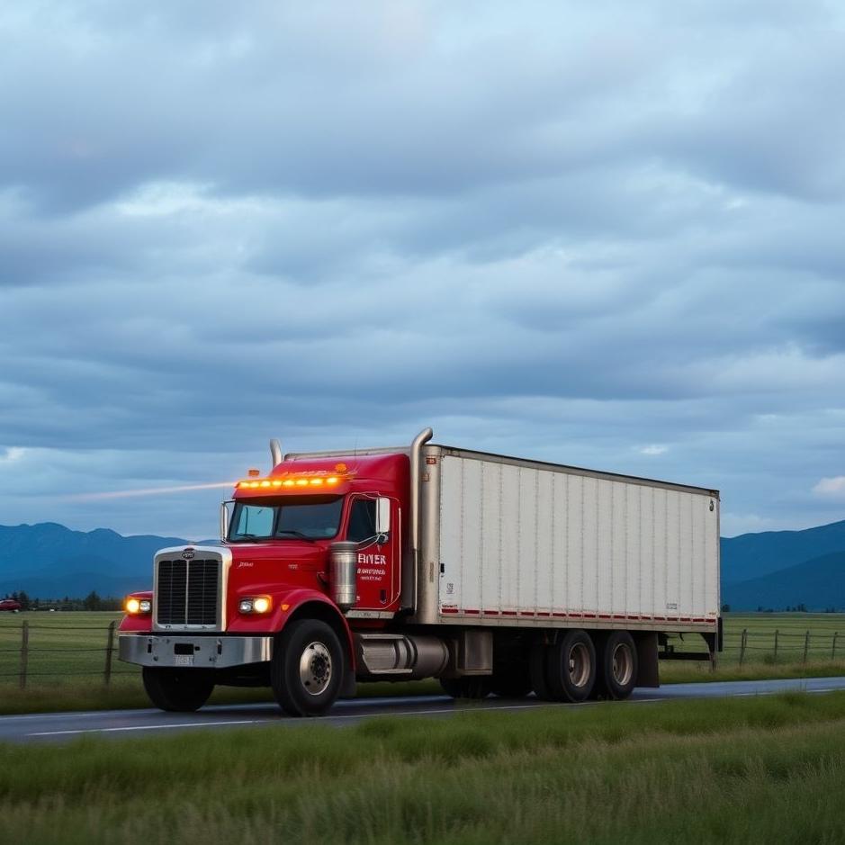 Dream : Getting on a truck and going in a dream