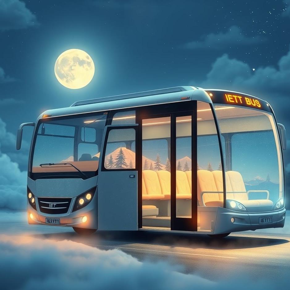 Dream : Getting on an IETT bus in a dream