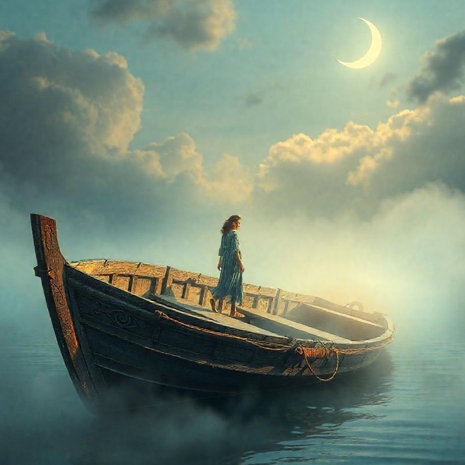 Dream Dictionary : Getting on an old boat in a dream