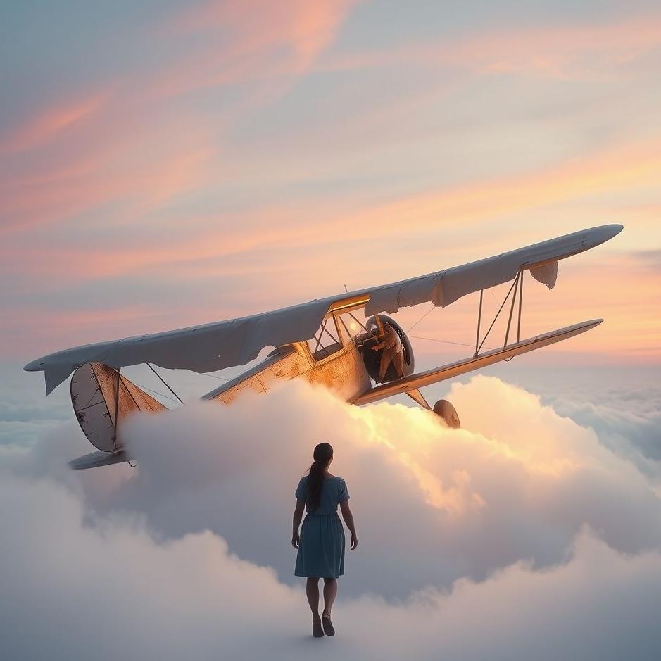 Dream Dictionary : Getting on an old plane in a dream