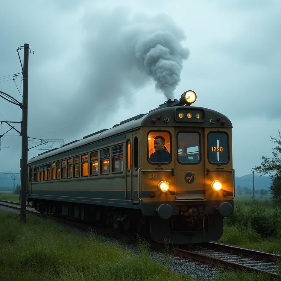 Dream : Getting on an old train in a dream