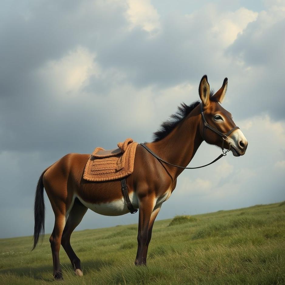 Dream : Getting on and off a donkey in a dream