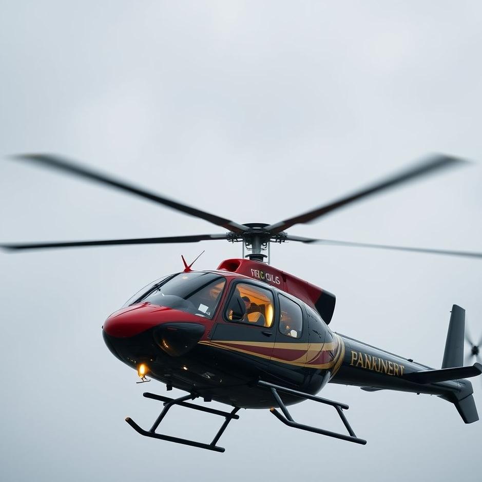 Dream : Getting on and off a helicopter in a dream