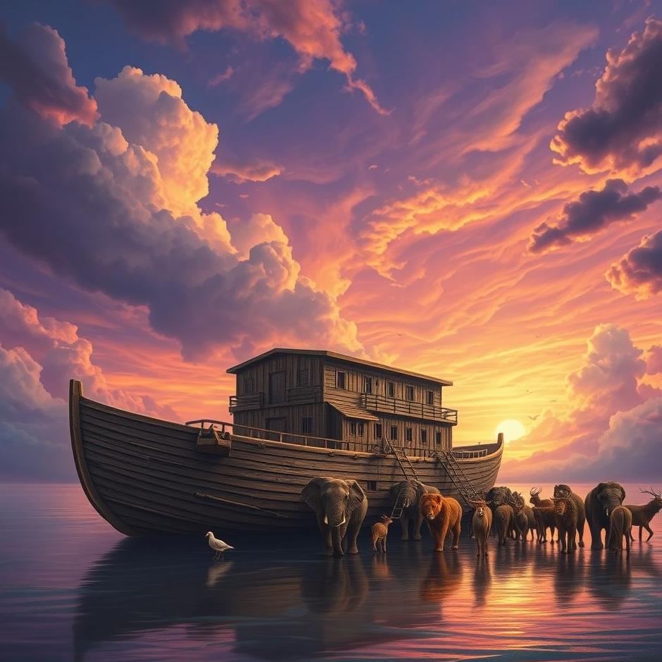 Dream : Getting on Noah's Ark in a Dream