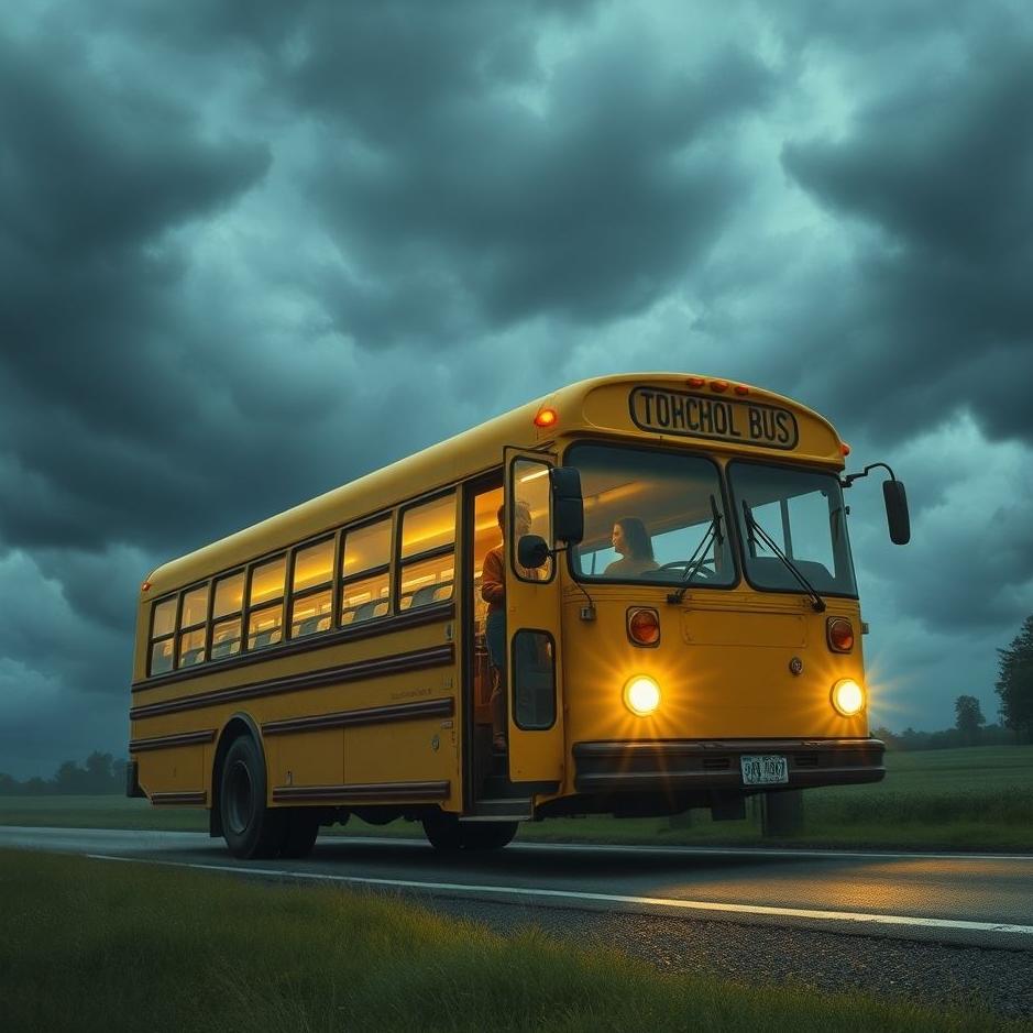Dream : Getting on the bus at the last moment in a dream