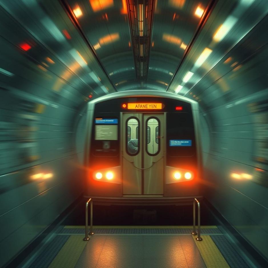 Dream : Getting on the fast subway in a dream