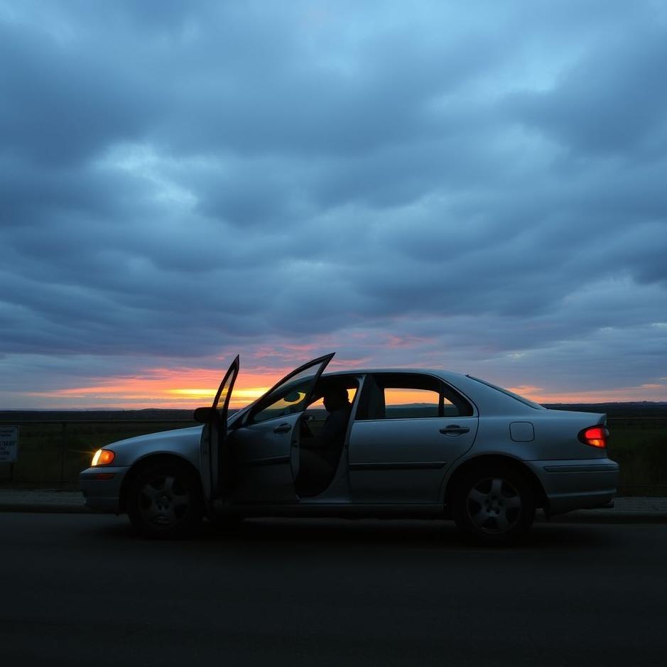 Dream : Getting out of a car in a dream