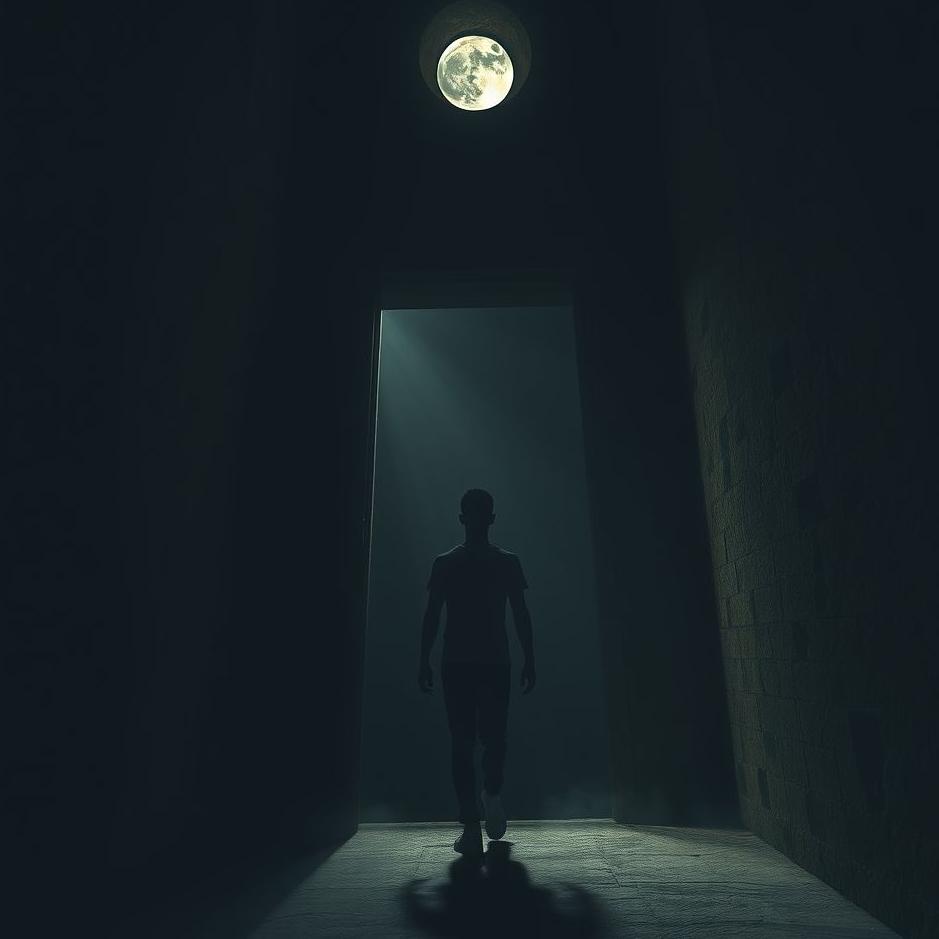 Dream : Getting out of a dark room in a dream