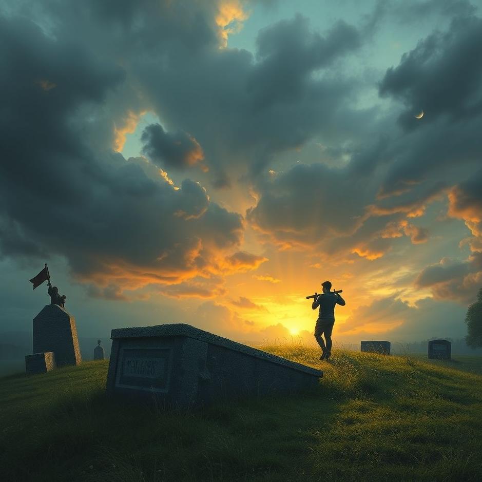 Dream : Getting out of a grave in a dream