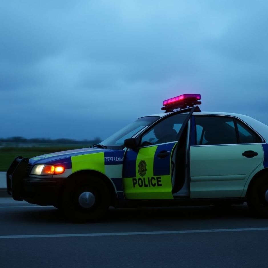 Dream : Getting out of a police car in a dream