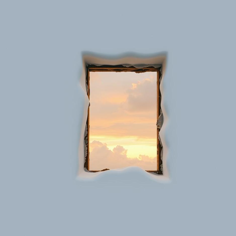 Dream : Getting out of a small window in a dream