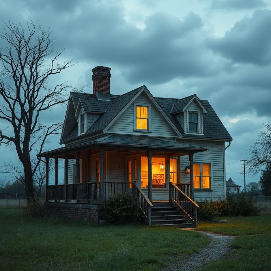 Dream : Getting out of the old house in a dream
