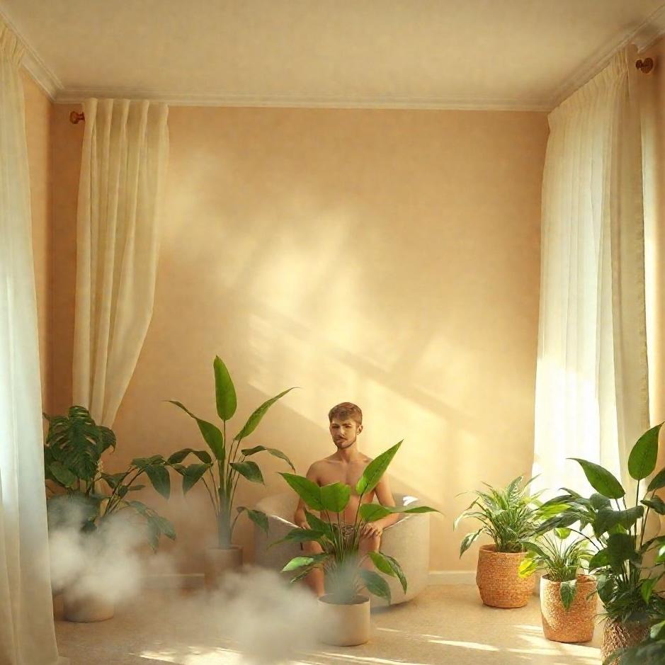 Dream : Getting purified at home in a dream