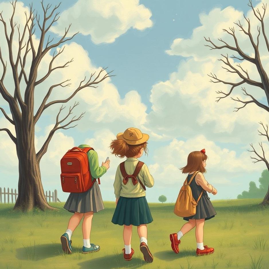 Dream : Getting ready and going to school in a dream