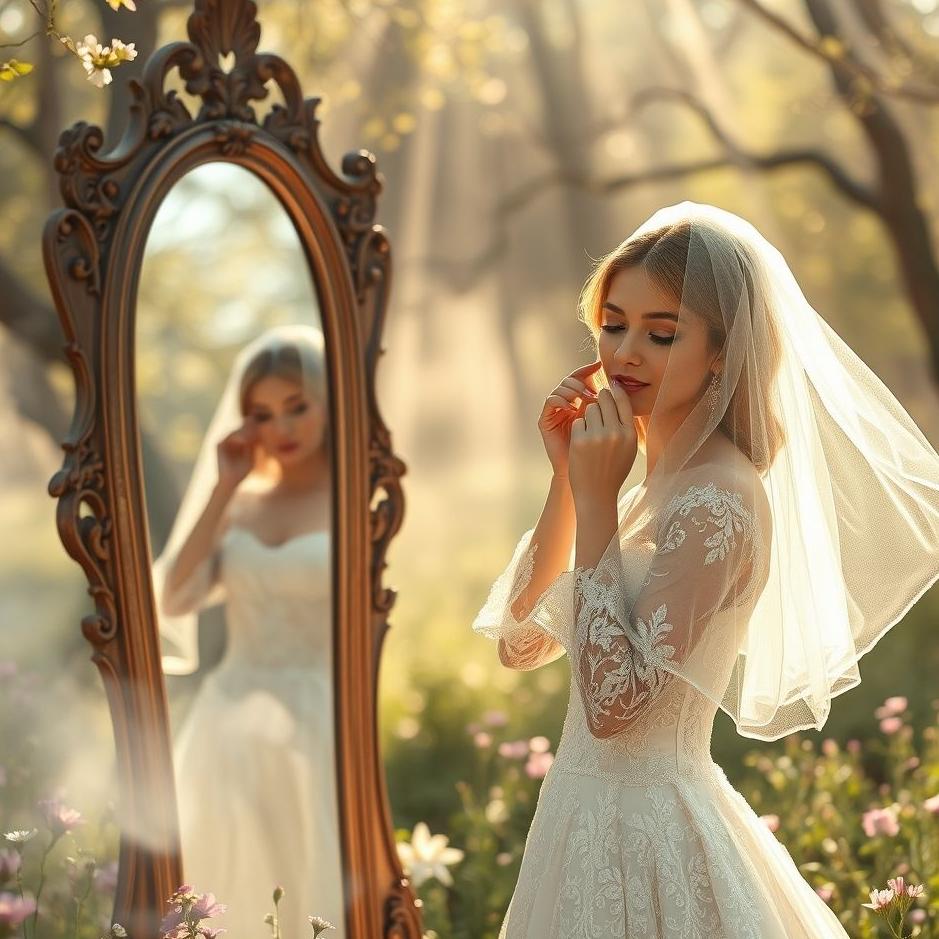 Dream : Getting ready as a bride in a dream