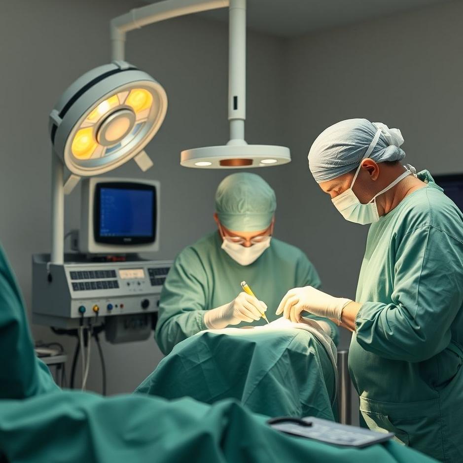 Dream : Getting ready for an operation in a dream