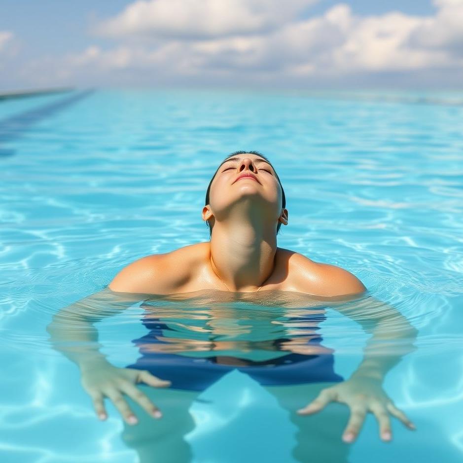 Dream : Getting ready to swim in a pool in a dream