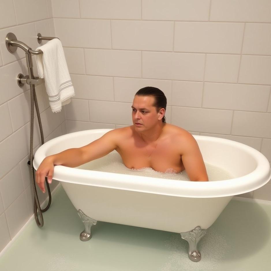 Dream : Getting Ready to Take a Bath