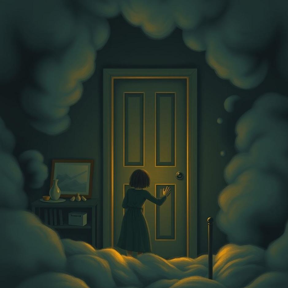 Dream : Getting scared and locking the doors in a dream