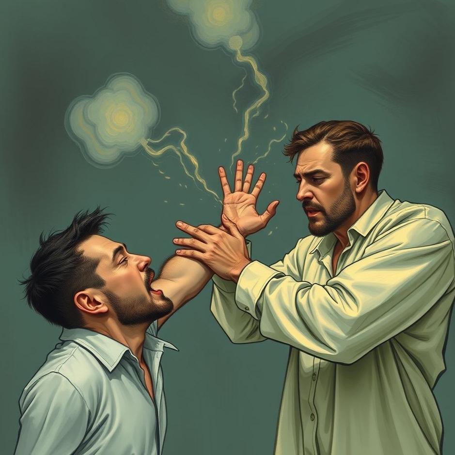 Dream : Getting slapped by a man in a dream