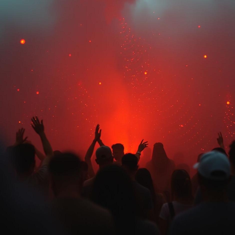 Dream : Getting stuck in a crowd in a dream