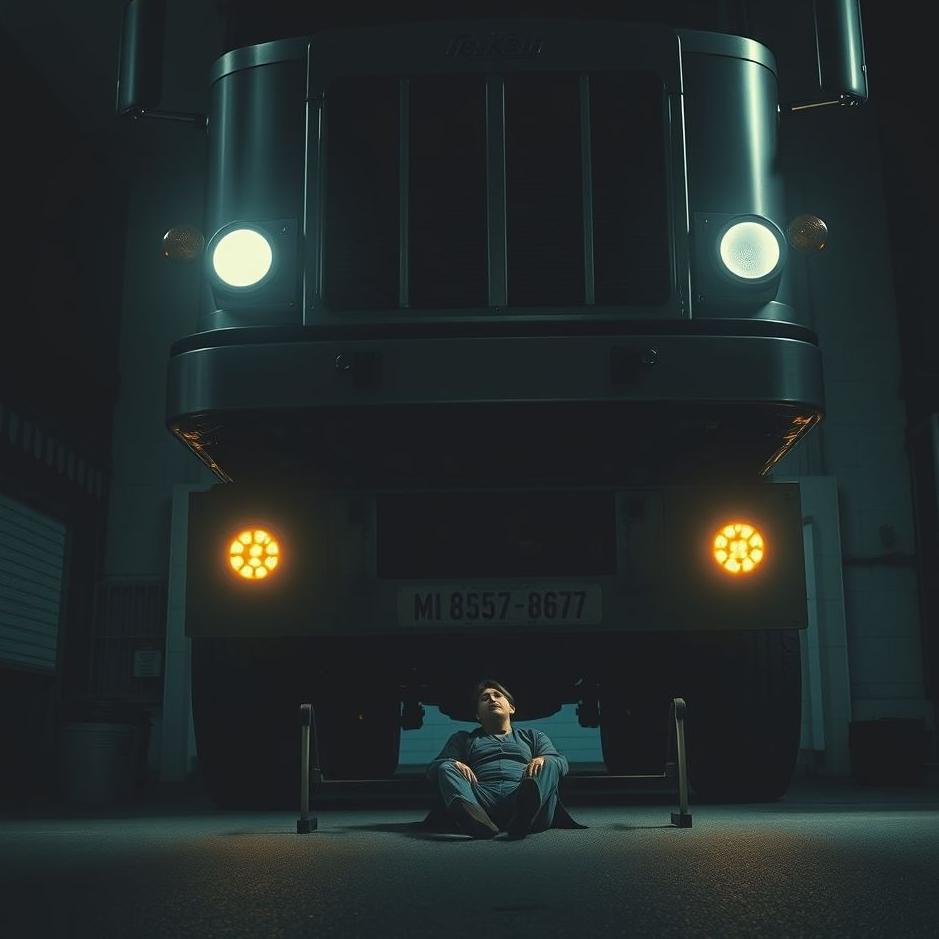 Dream : Getting stuck under a truck in a dream