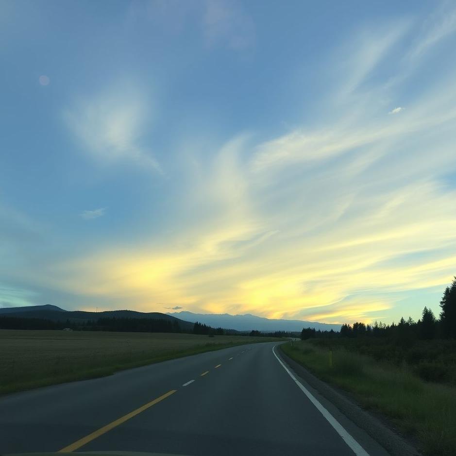 Dream Dictionary : Getting to the sky by car