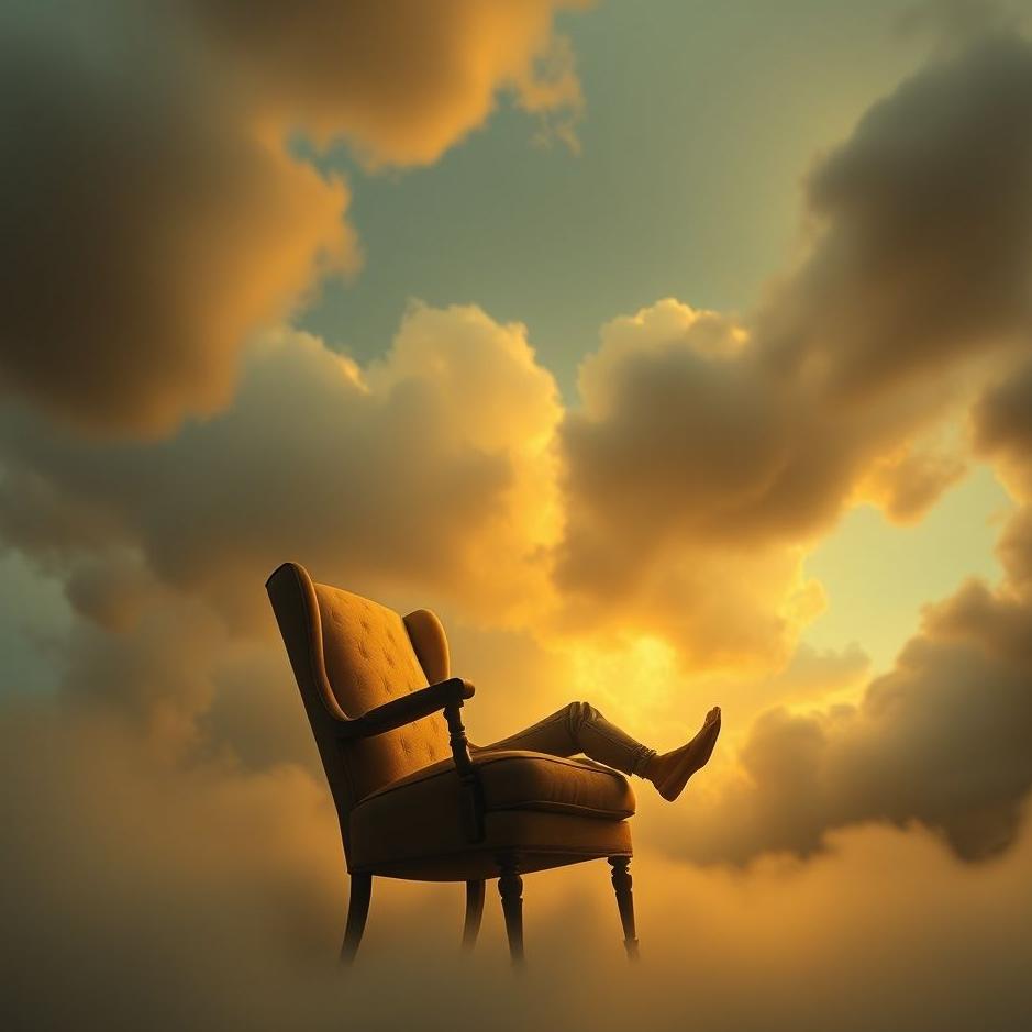 Dream : Getting up from a chair in a dream