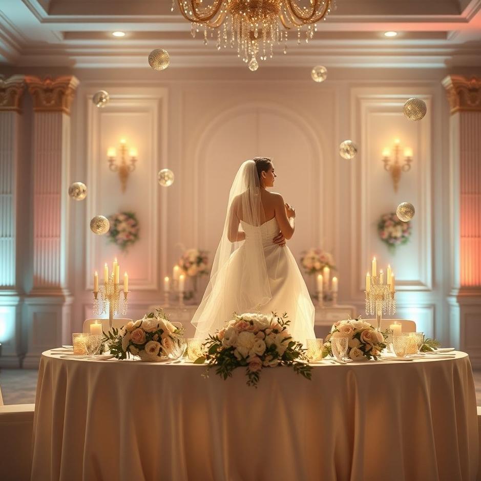 Dream : Getting up from the wedding table in a dream