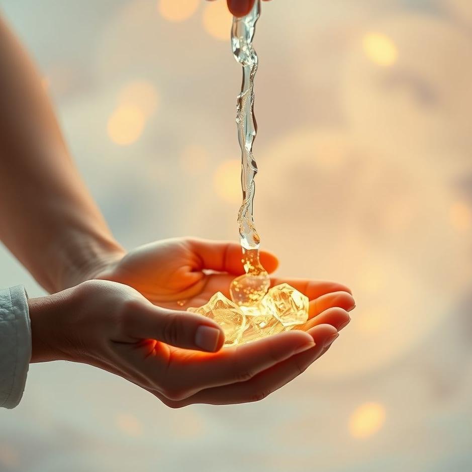 Dream : Getting water from your lover in a dream