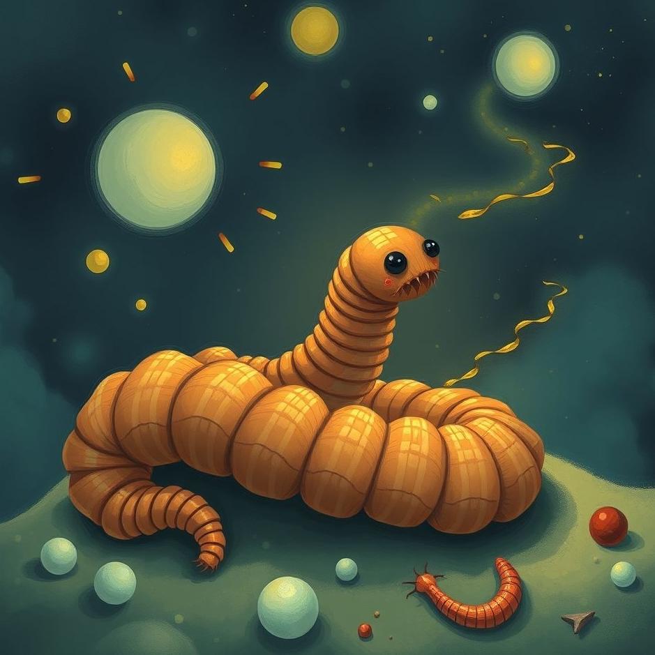 Dream : Getting worms in your dream