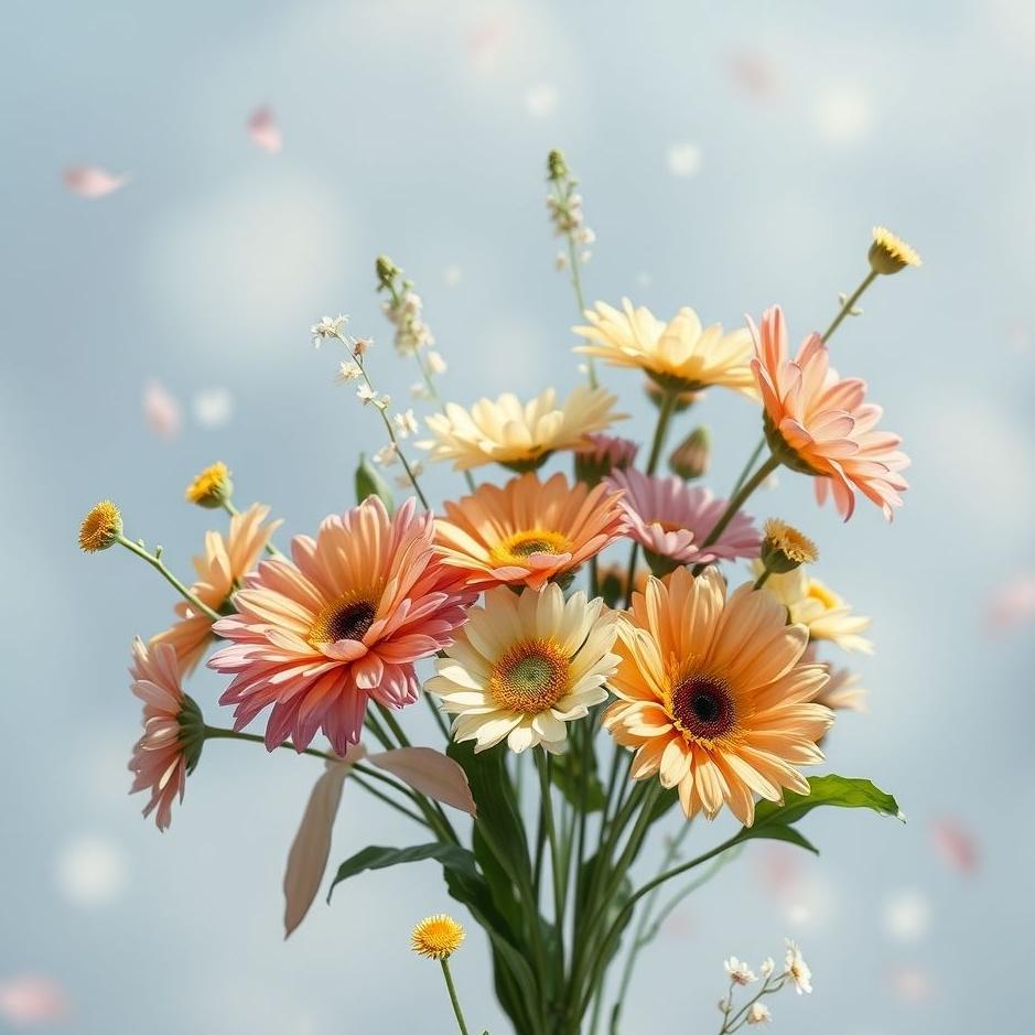 Dream : Gift flowers in a dream