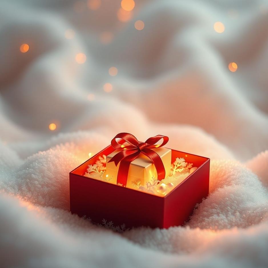 Dream : Gift in a red box in a dream