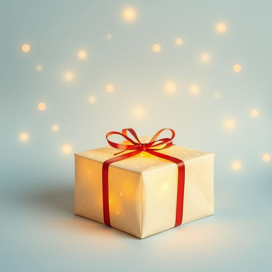 Dream : Gift paper in a dream