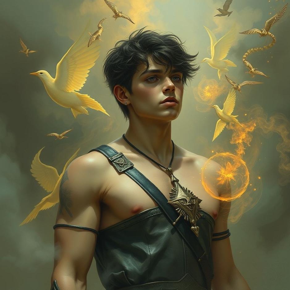 Dream : Girded man in a dream