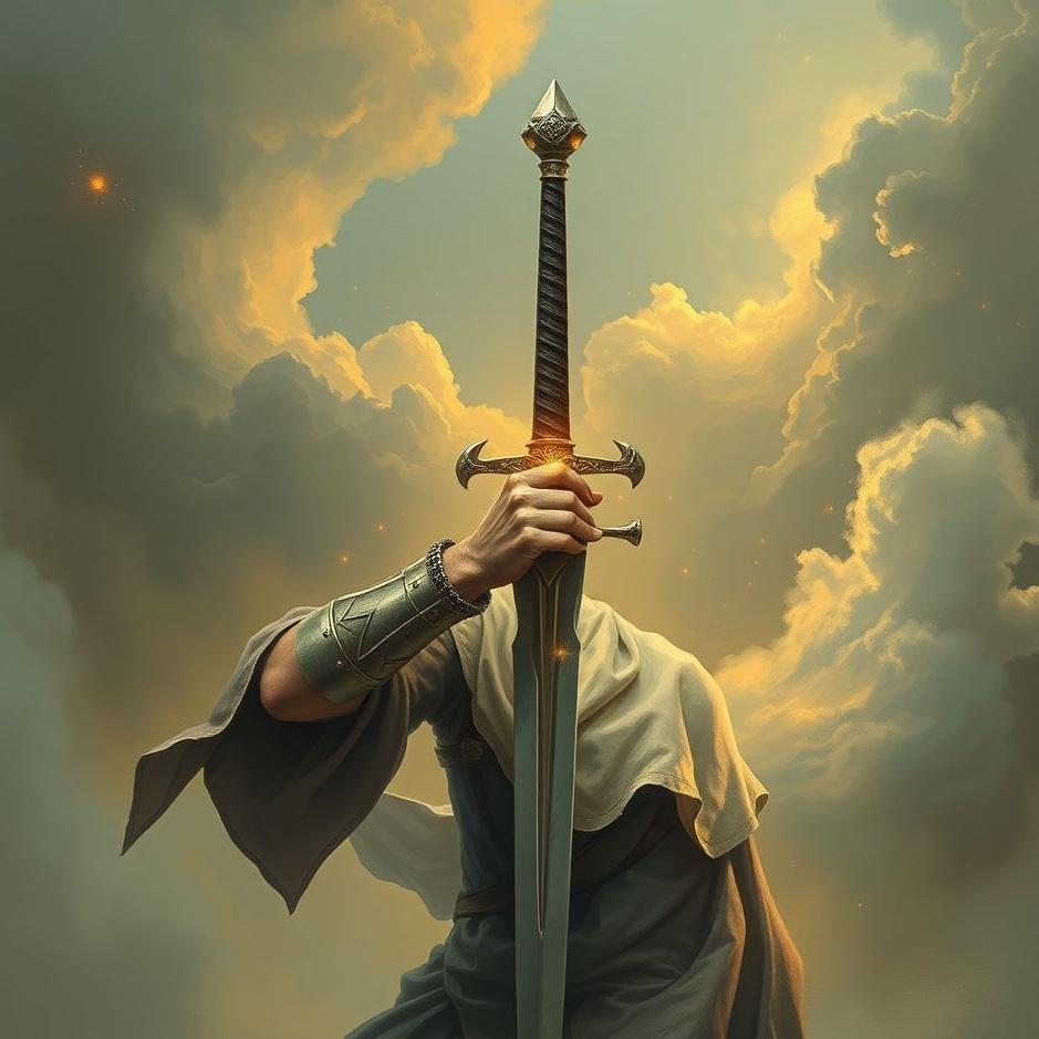 Dream : Girding on a sword in a dream