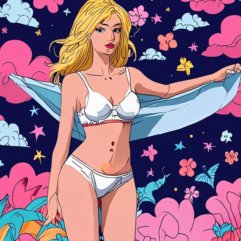 Dream : Girl's panties in a dream