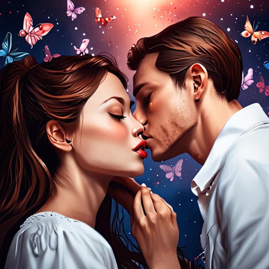 Dream : Girl kissing in a dream