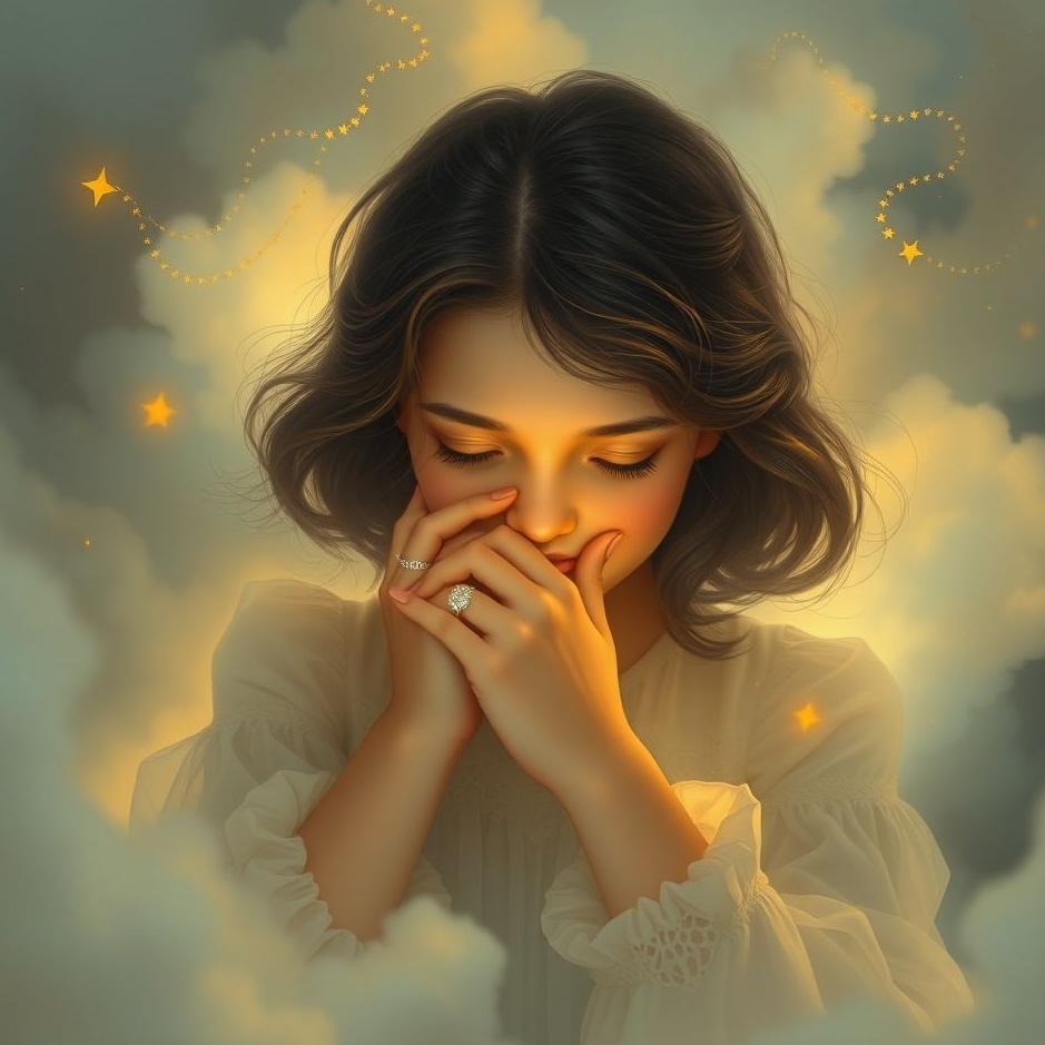 Dream : Girl wearing a ring in a dream