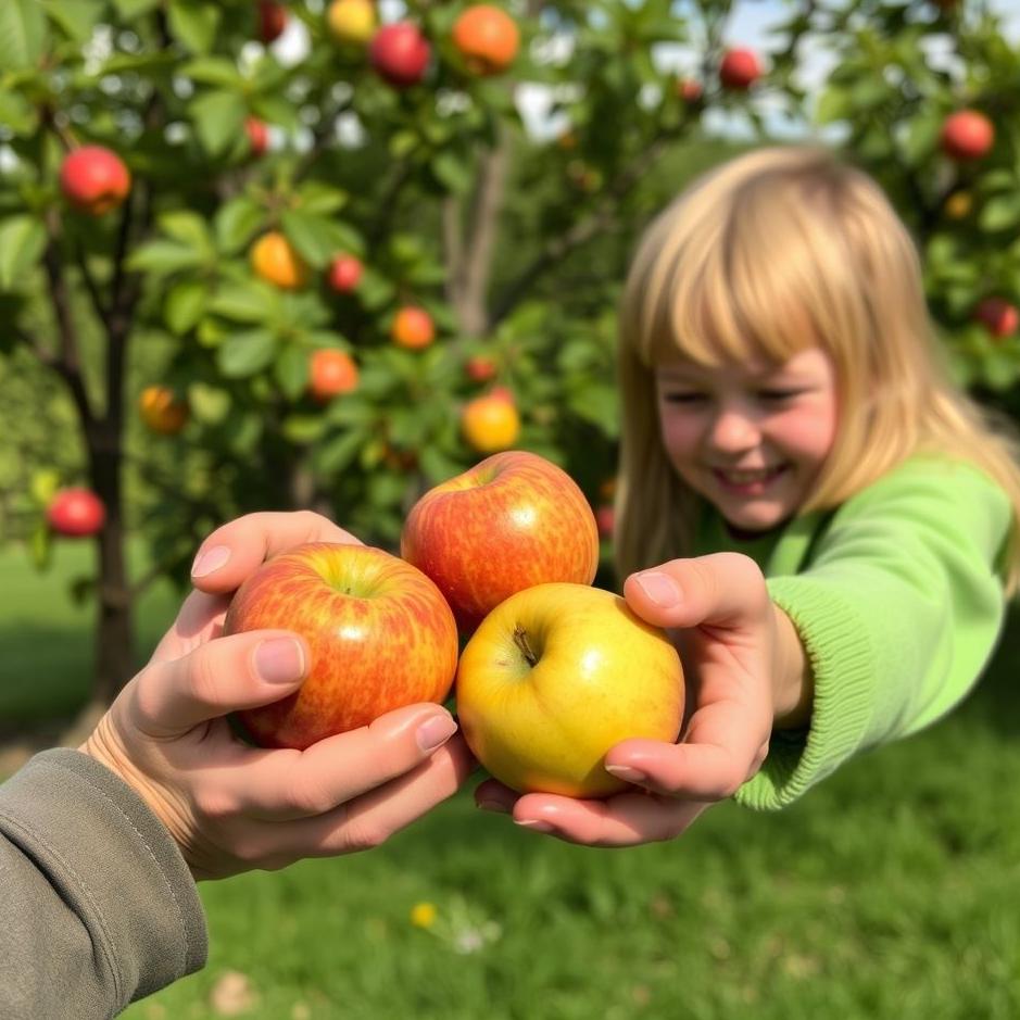 Dream Dictionary : Give apples to your friend