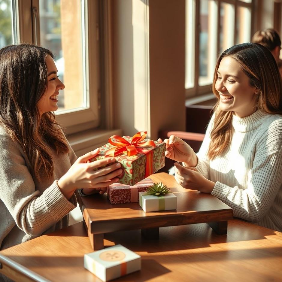 Dream : Give gifts to your friend