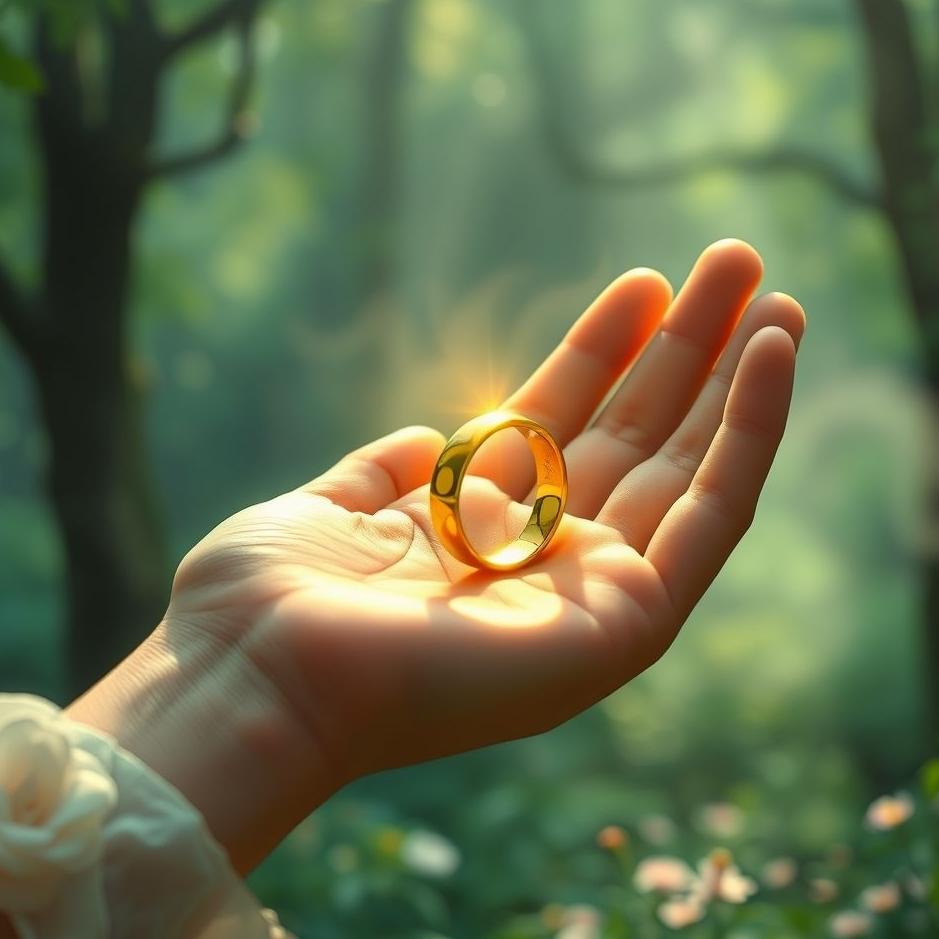 Dream : Give gold ring in the dream