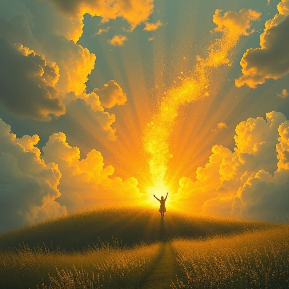 Dream : Give others the gold in the dream