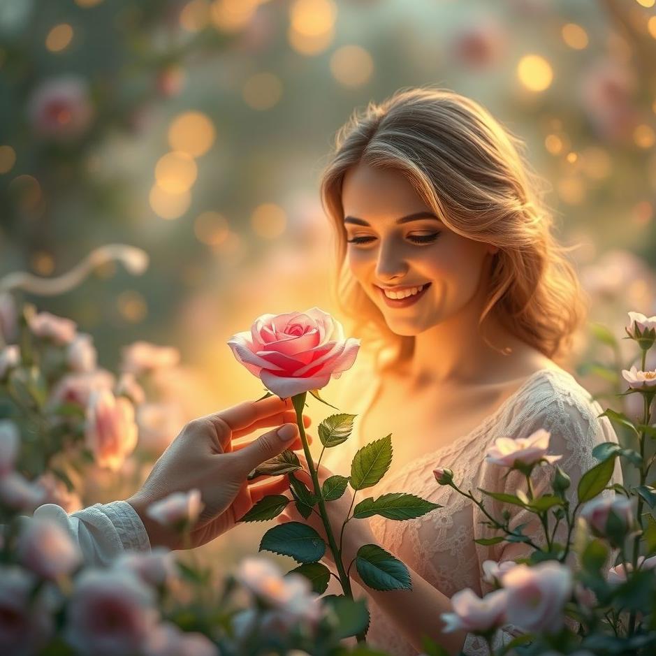 Dream Dictionary : Give pink rose to mother in the dream