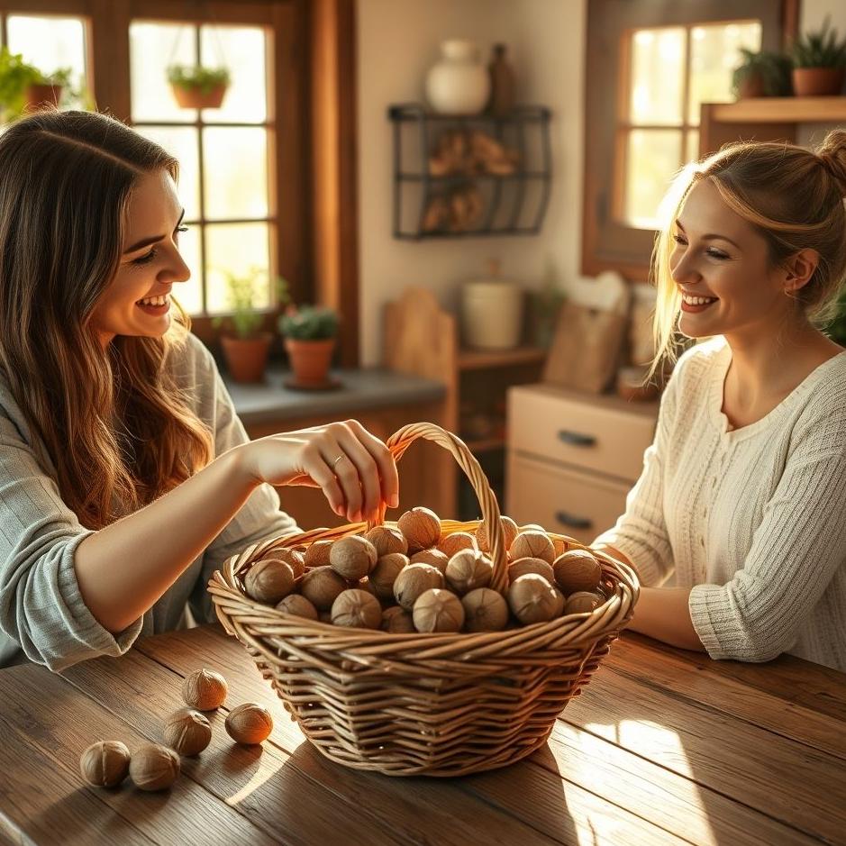 Dream : Give walnuts to your friend