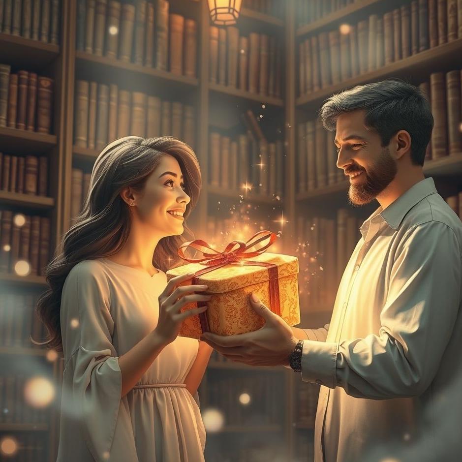 Dream : Given a book as a gift in a dream