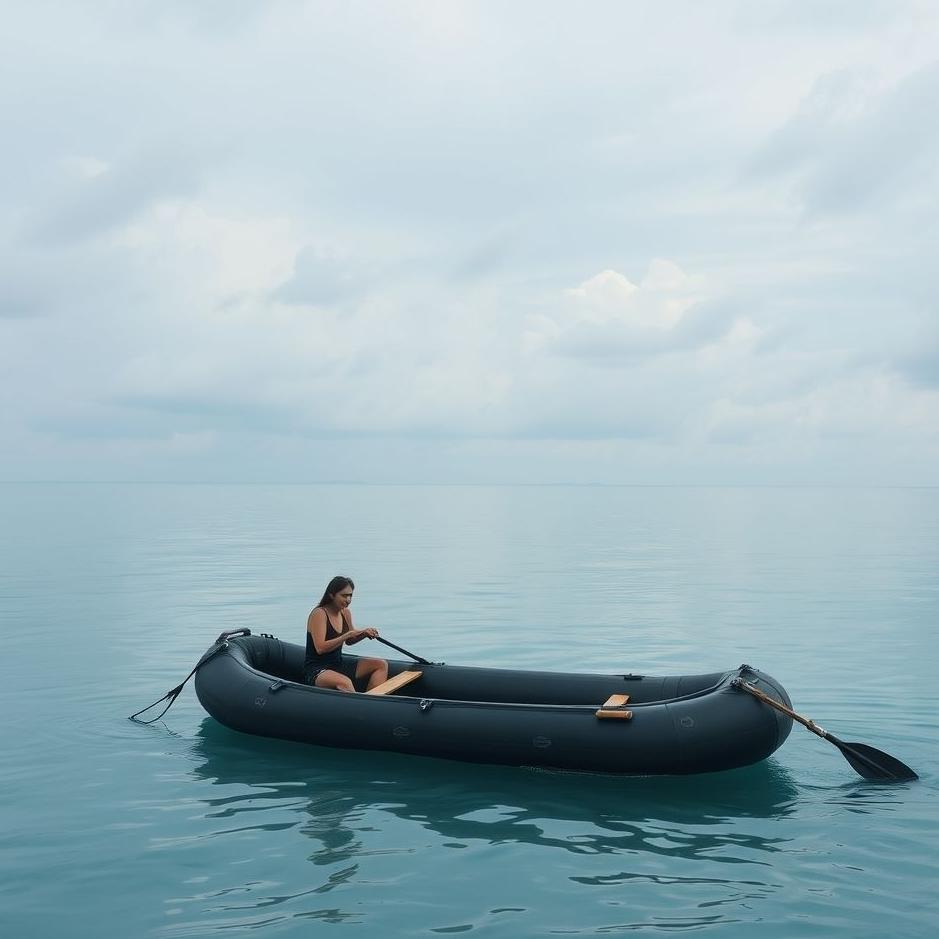 Dream : Giving a black raft in a dream