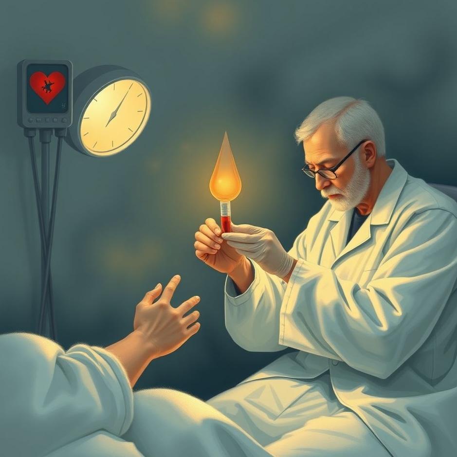 Dream : Giving a blood test in a dream