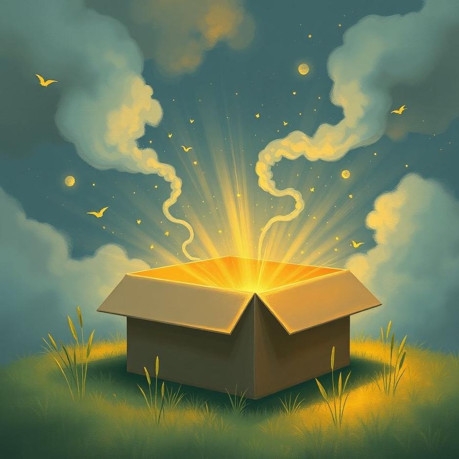 Dream : Giving a box in a dream